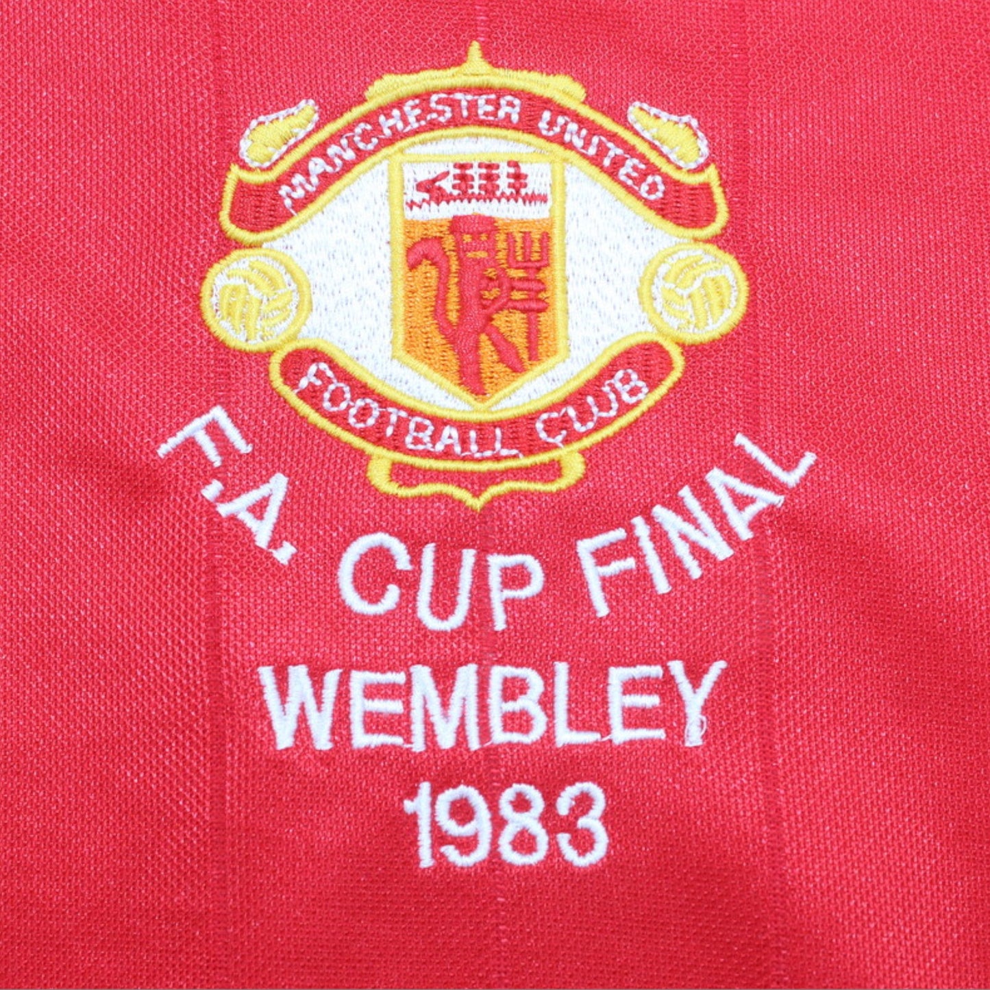 Manchester United 1983-1984 Home FA Cup Final Shirt