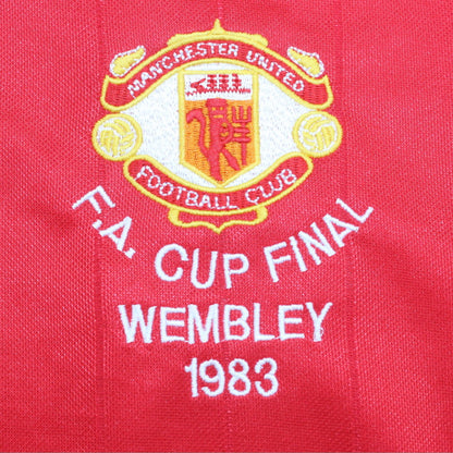 Manchester United 1983-1984 Home FA Cup Final Shirt