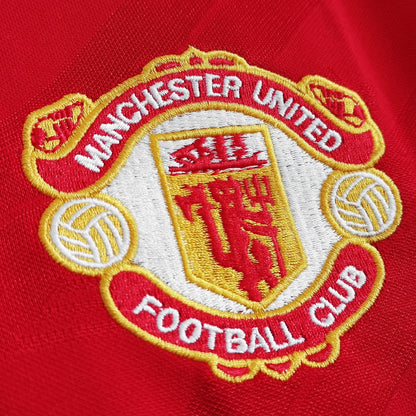 Manchester United 1986-1988 Home Long Sleeve Jersey