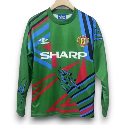 Manchester United 1992-1993 Home Goalkeeper Long-Sleeve Jersey