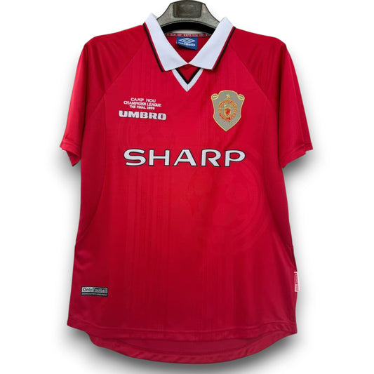 Manchester United 1998-1999 Home UFC Final Shirt