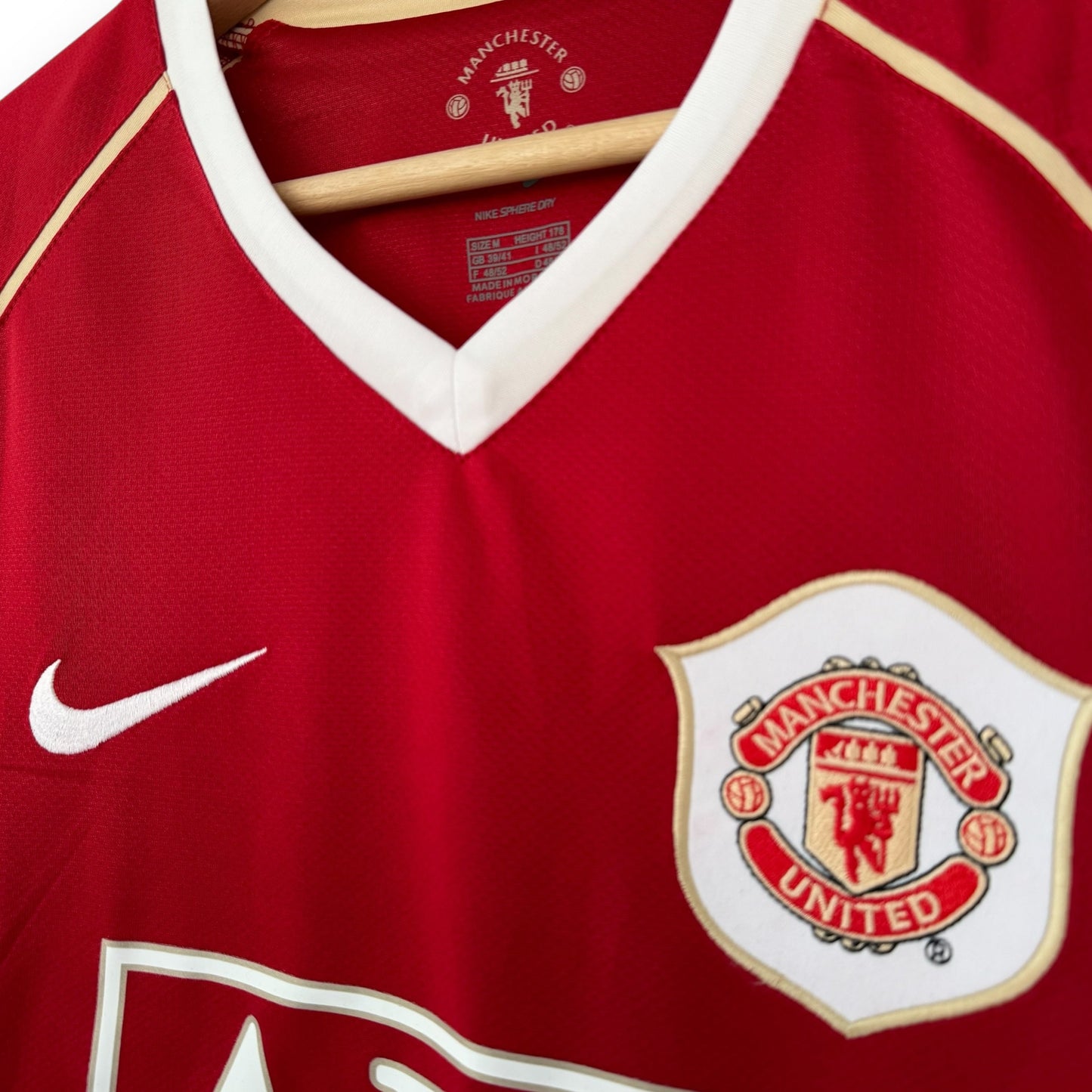 Manchester United 2006-2007 Home Jersey