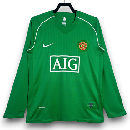 Manchester United 2007 2008 Away Goalkeeper Long-Sleeve Jersey