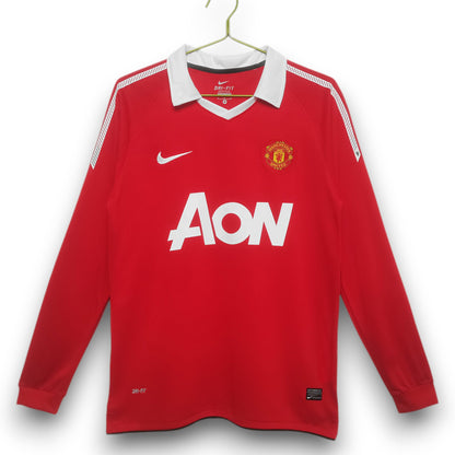 Manchester United 2010-2011 Home Long-Sleeve Jersey