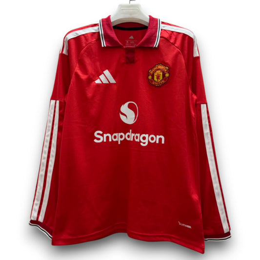Camiseta Manchester United 2026-2027 Local Manga Larga
