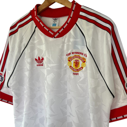 Manchester United 1990-1991 Home European Champions Shirt