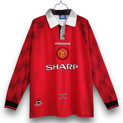 Manchester United 1996-1997 Home Long Sleeve Shirt