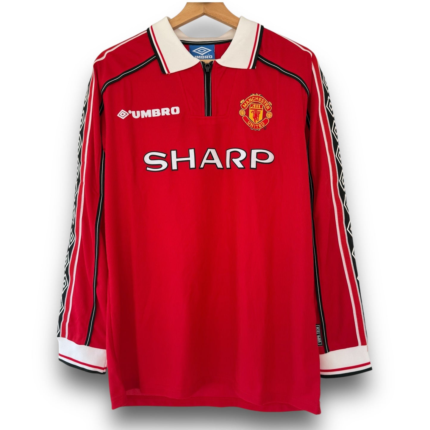 Manchester United 1998-1999 Home Long-Sleeve Jersey