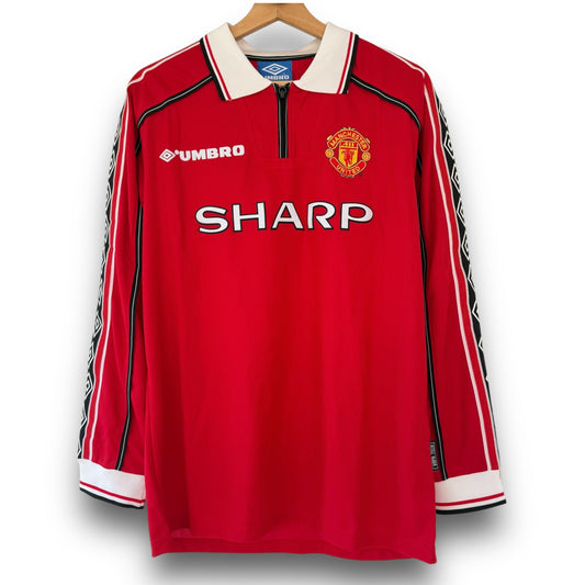 Manchester United 1998-1999 Home Long-Sleeve Jersey