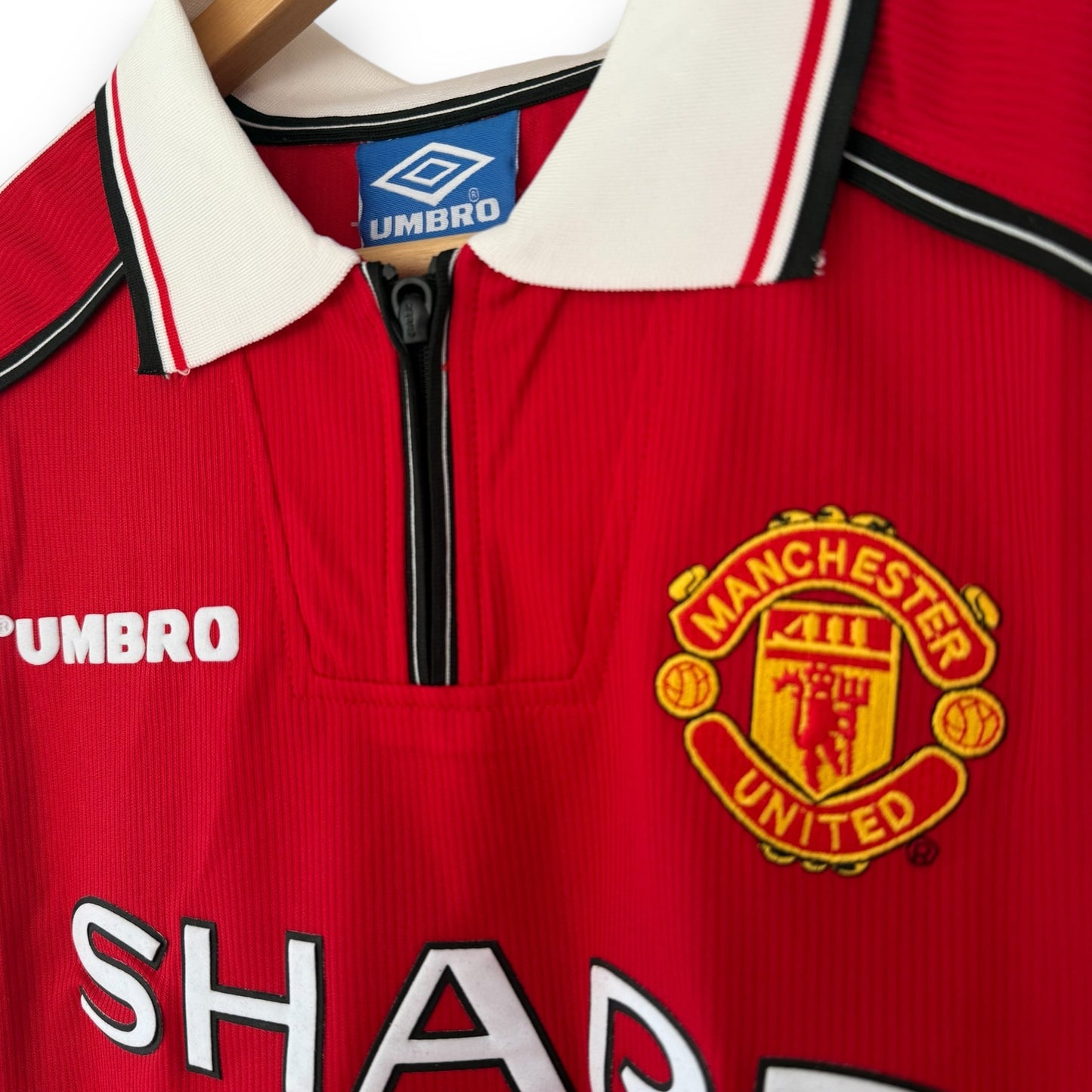 Manchester United 1998-1999 Home Long-Sleeve Jersey