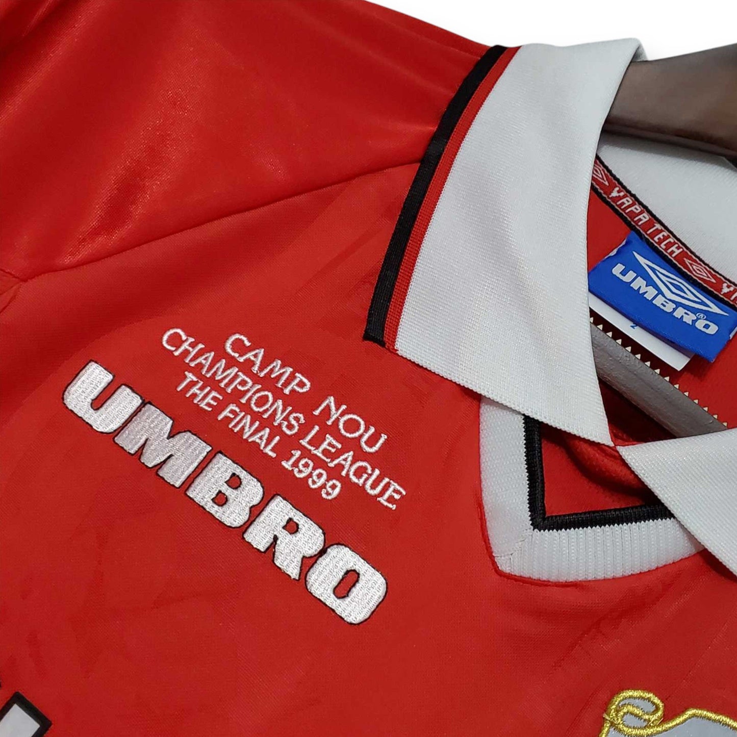 Manchester United 1999-2000 Home Long Sleeve Shirt - UCL Final