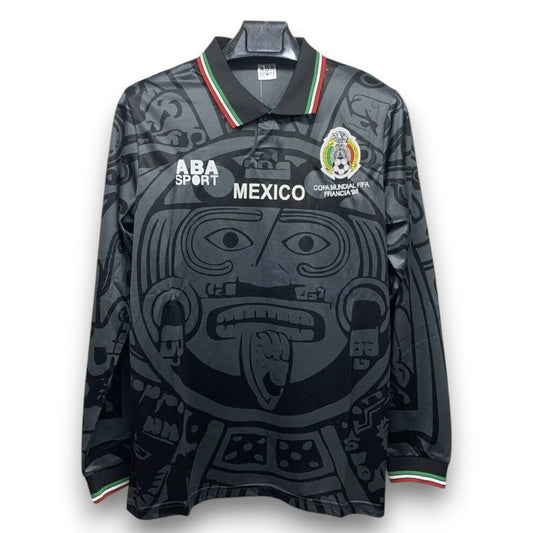 Maillot Mexique 1998 Extérieur Manches Longues
