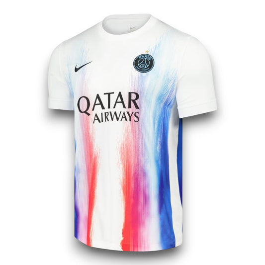 Paris 2025-2026 Pre-Match White Jersey