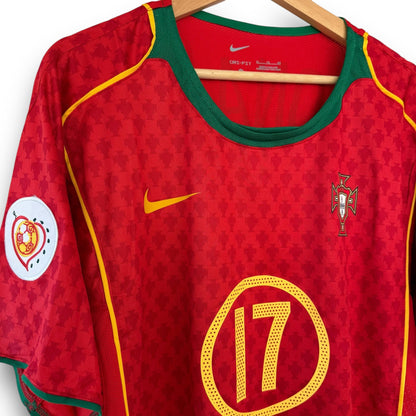 Camiseta Portugal 2004 Local - Final Eurocopa