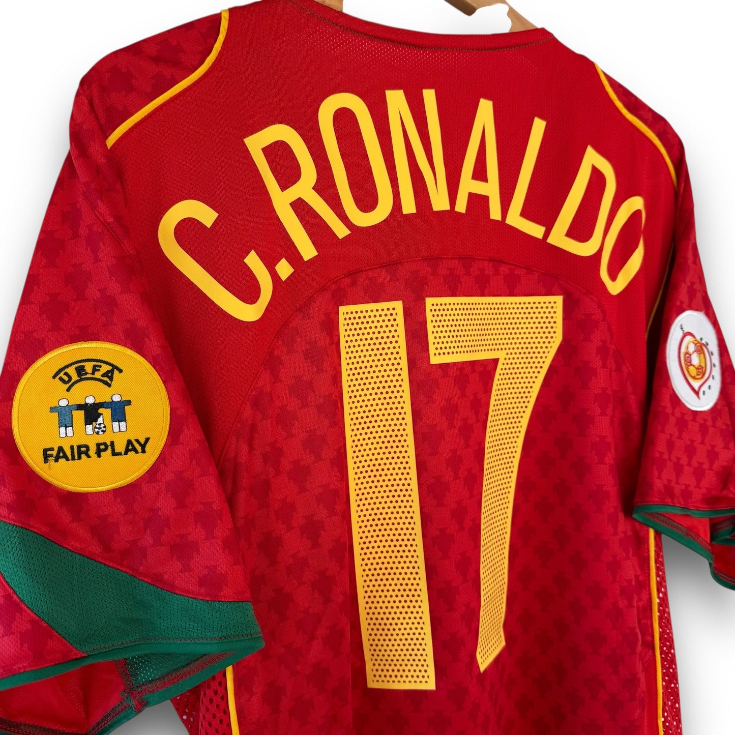Camiseta Portugal 2004 Local - Final Eurocopa