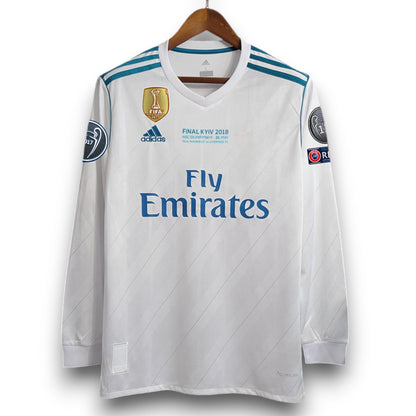 Real Madrid 2018 UCL Final Long Sleeve Shirt