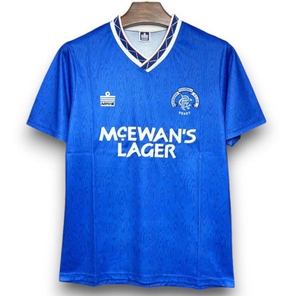 Rangers 1990-1992 Home Shirt