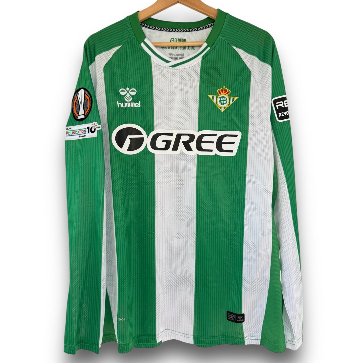 Maillot Real Betis 2025-2026 Domicile Manches Longues
