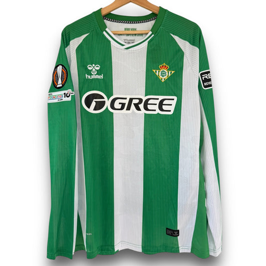 Maillot Real Betis 2025-2026 Domicile Manches Longues