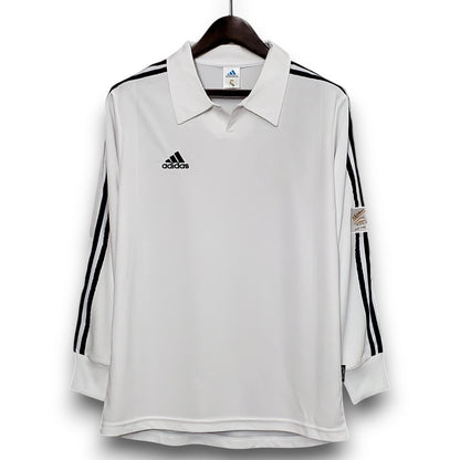 Real Madrid 2001-2002 Home Long Sleeve Shirt