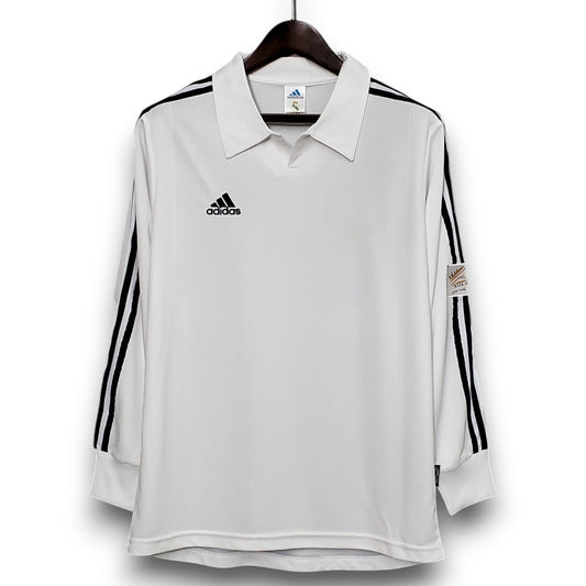 Real Madrid 2001-2002 Home Long Sleeve Shirt
