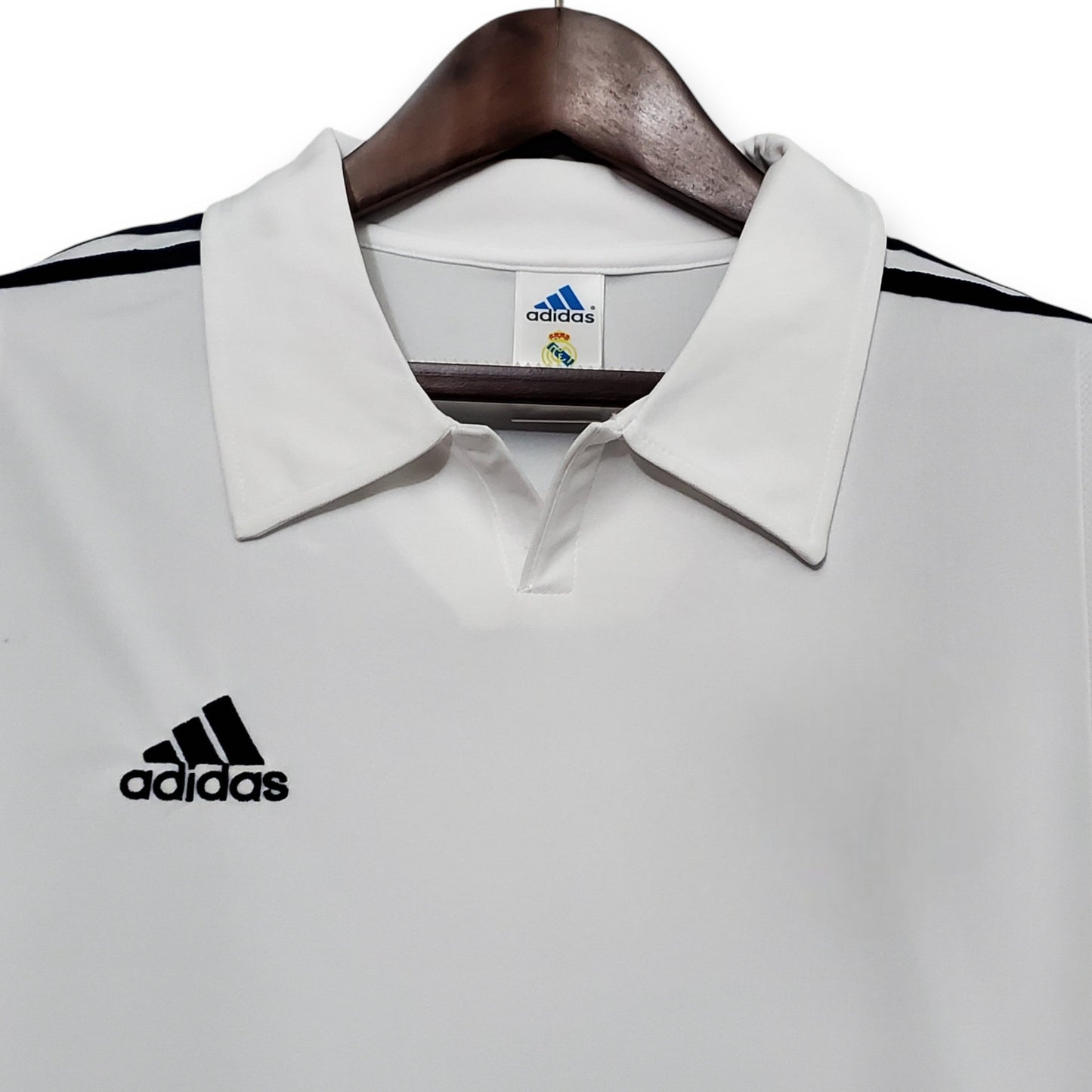 Real Madrid 2001-2002 Home Long Sleeve Shirt