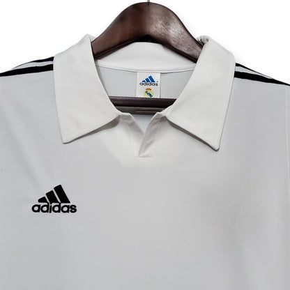 Real Madrid 2001-2002 Home Long Sleeve Shirt