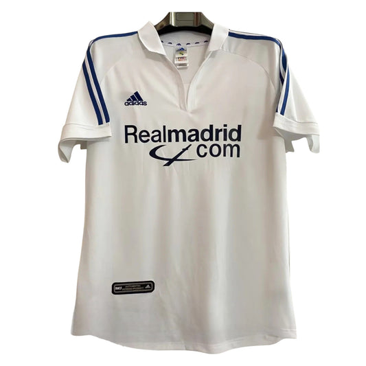Real Madrid 2001-2002 Home UCL Jersey