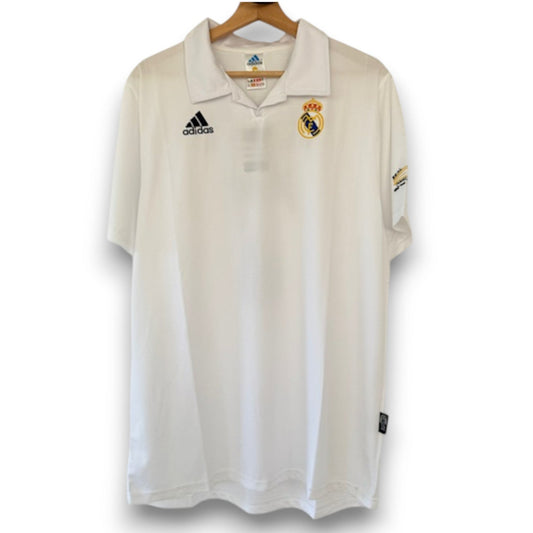 Real Madrid 2001-2002 Home Centenary Shirt
