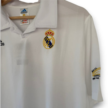 Real Madrid 2001-2002 Home Centenary Shirt