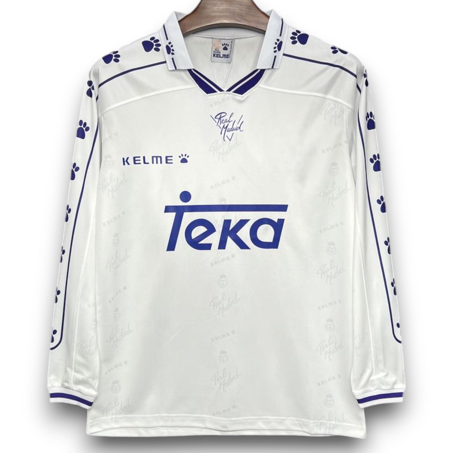 Real Madrid 1994-1996 Home Shirt - Long Sleeve