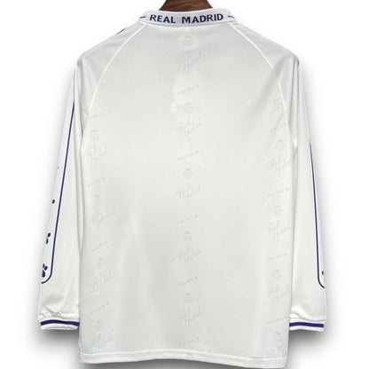 Real Madrid 1994-1996 Home Shirt - Long Sleeve