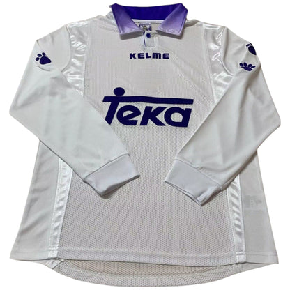 Real Madrid 1997-1998 Home Long Sleeve Jersey