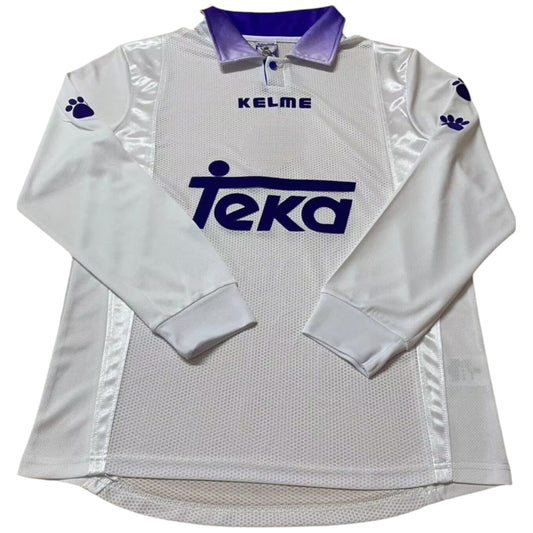 Real Madrid 1997-1998 Home Long Sleeve Jersey