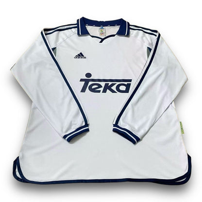Real Madrid 2000-2001 Home Long-Sleeve Jersey