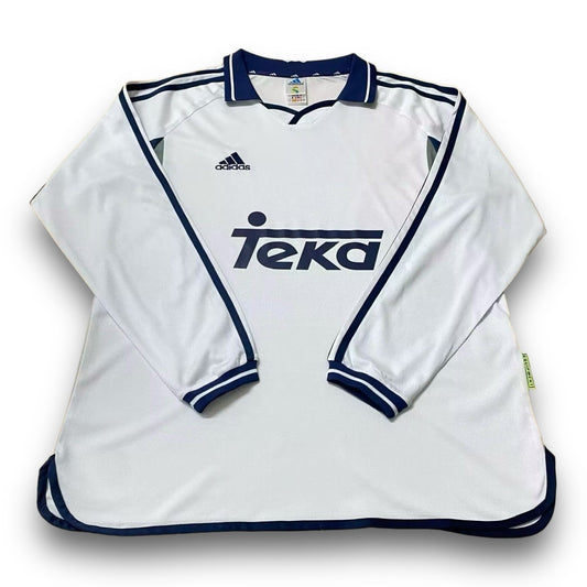 Real Madrid 2000-2001 Home Long-Sleeve Jersey