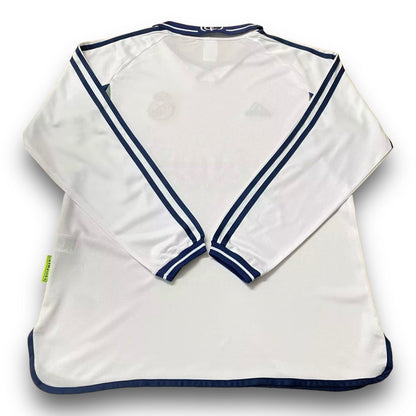 Real Madrid 2000-2001 Home Long-Sleeve Jersey