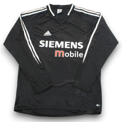Real Madrid 2004-2005 Away Long Sleeve Shirt