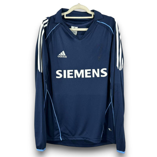 Real Madrid 2005-2006 Away Long-Sleeve Jersey