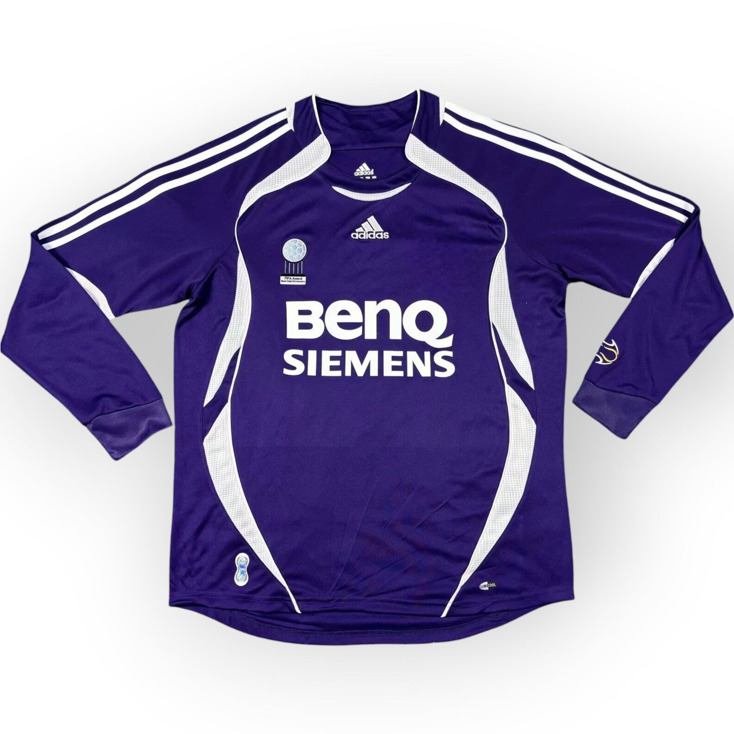 Real Madrid 2006-2007 Away Long-Sleeve Jersey