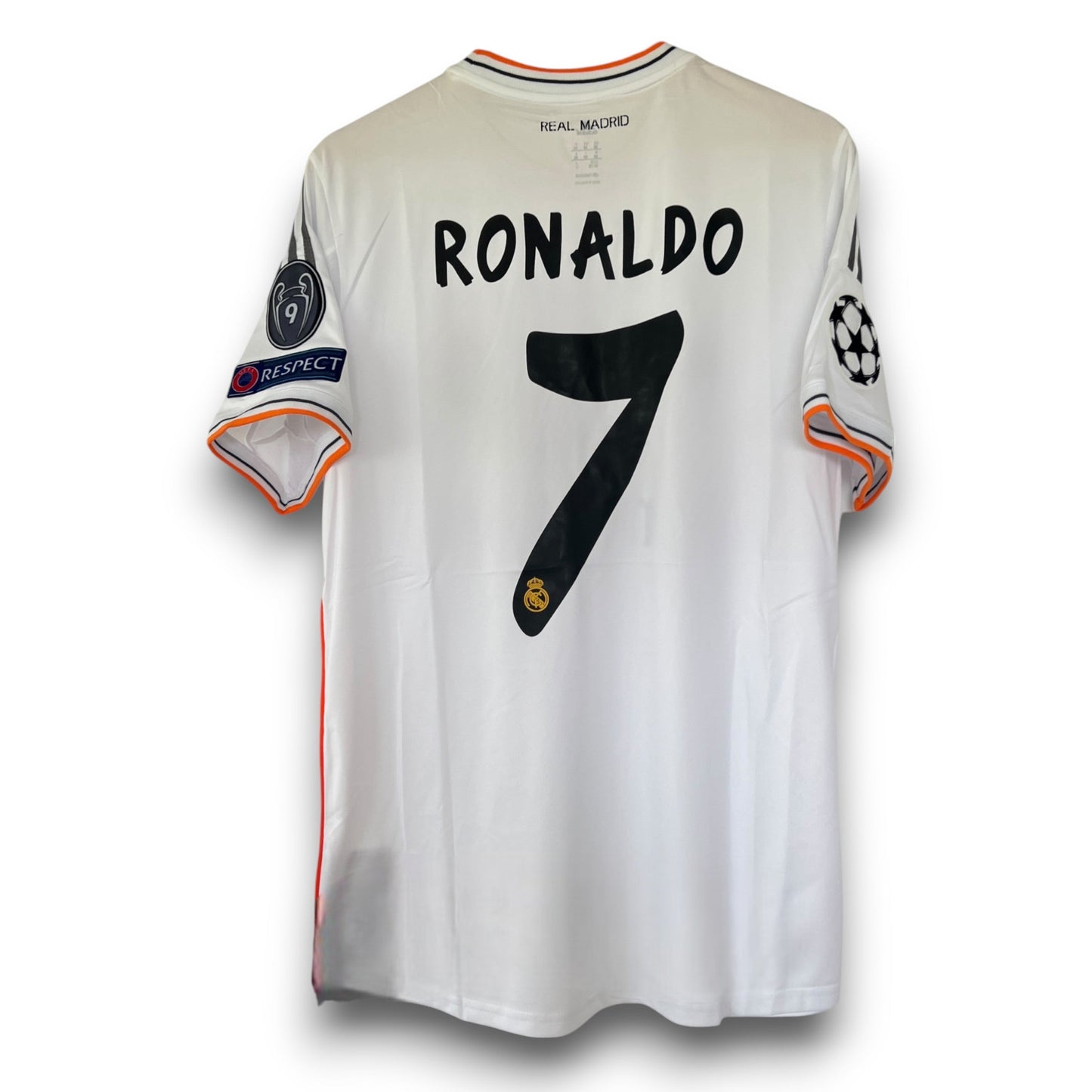 Real Madrid 2013-2014 Home UCL Final Jersey