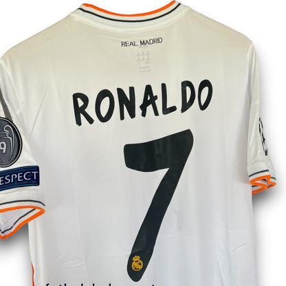 Real Madrid 2013-2014 Home UCL Final Jersey