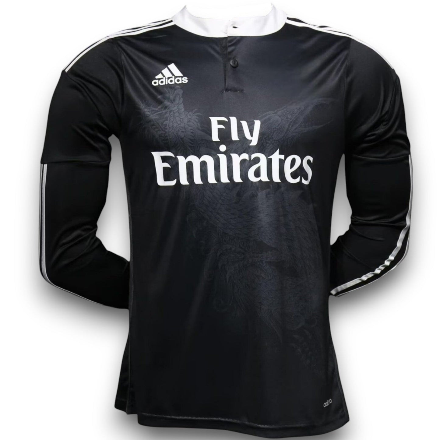 Real Madrid 2014-2015 Away Long Sleeve Jersey