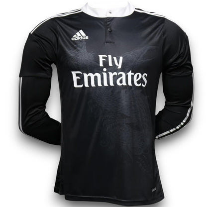Real Madrid 2014-2015 Away Long Sleeve Jersey