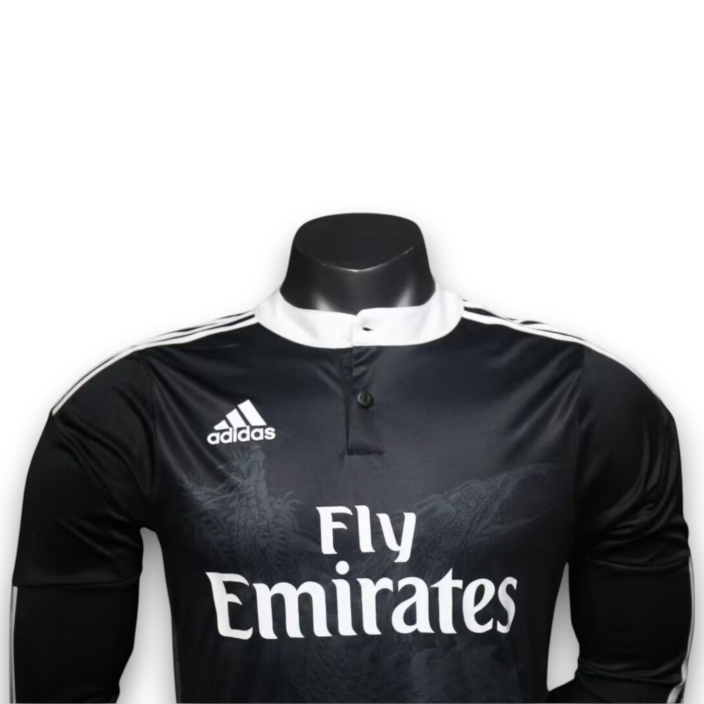 Real Madrid 2014-2015 Away Long Sleeve Jersey