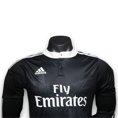 Real Madrid 2014-2015 Away Long Sleeve Jersey
