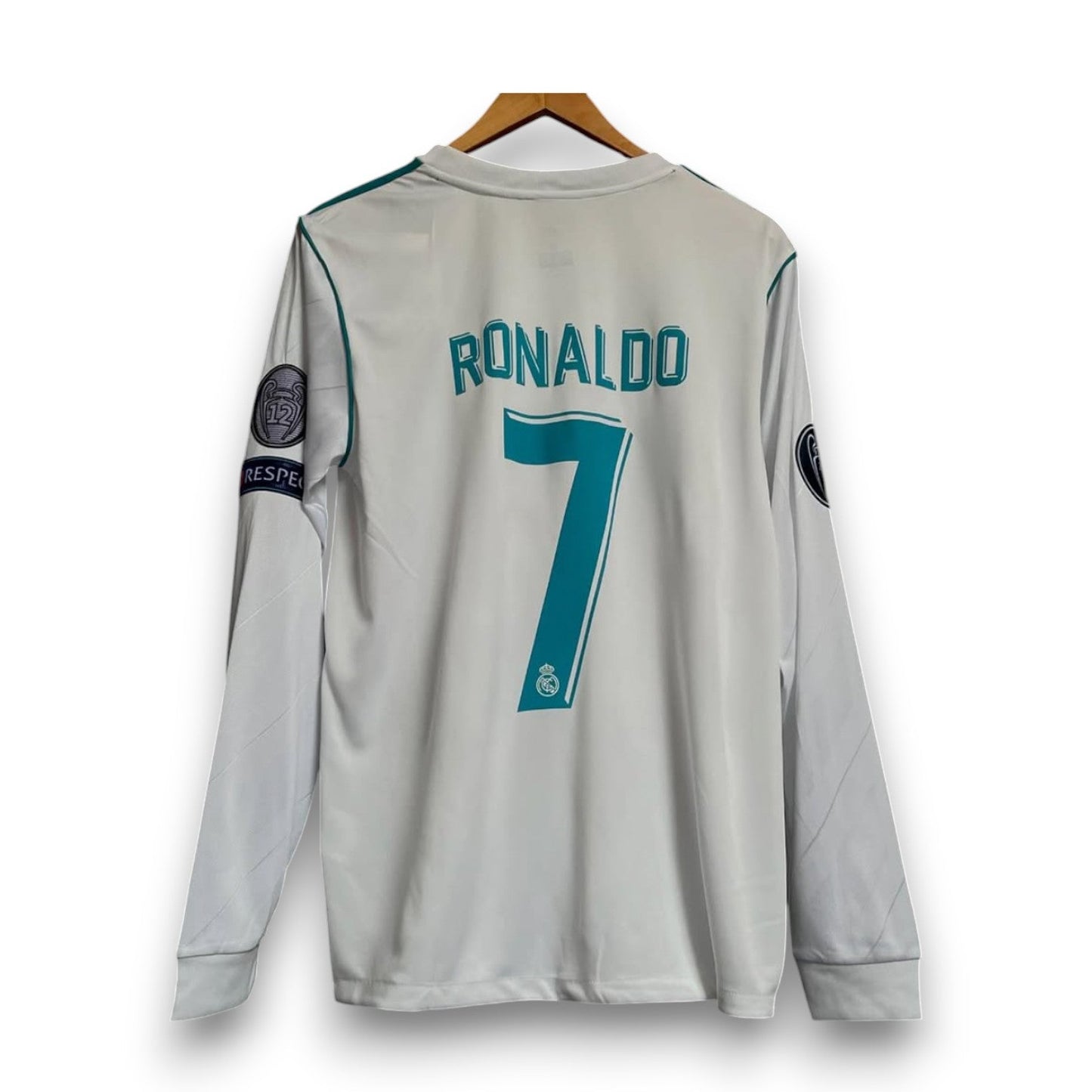 Real Madrid 2018 UCL Final Long Sleeve Jersey