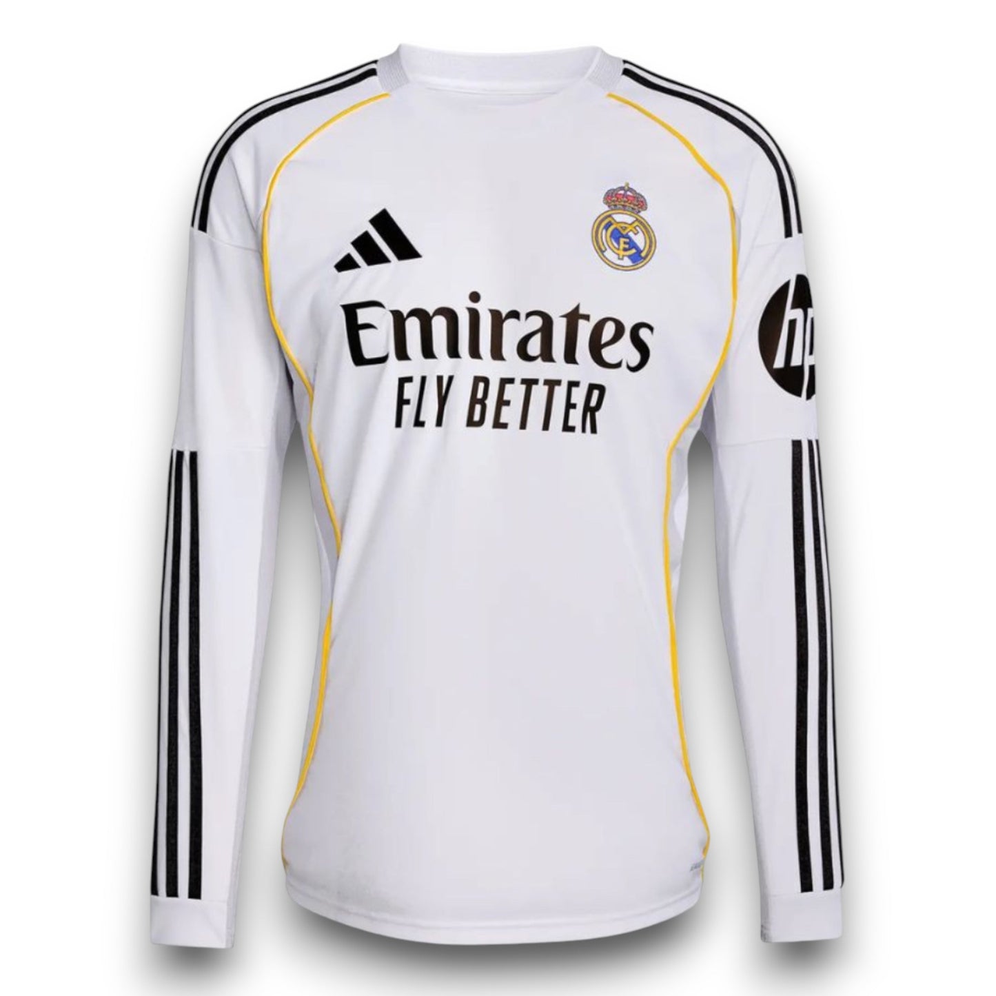 Maillot Real Madrid 2025-2026 Domicile Manches Longues