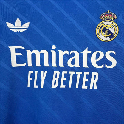 Real Madrid 2025-2026 Away Long-Sleeve Jersey