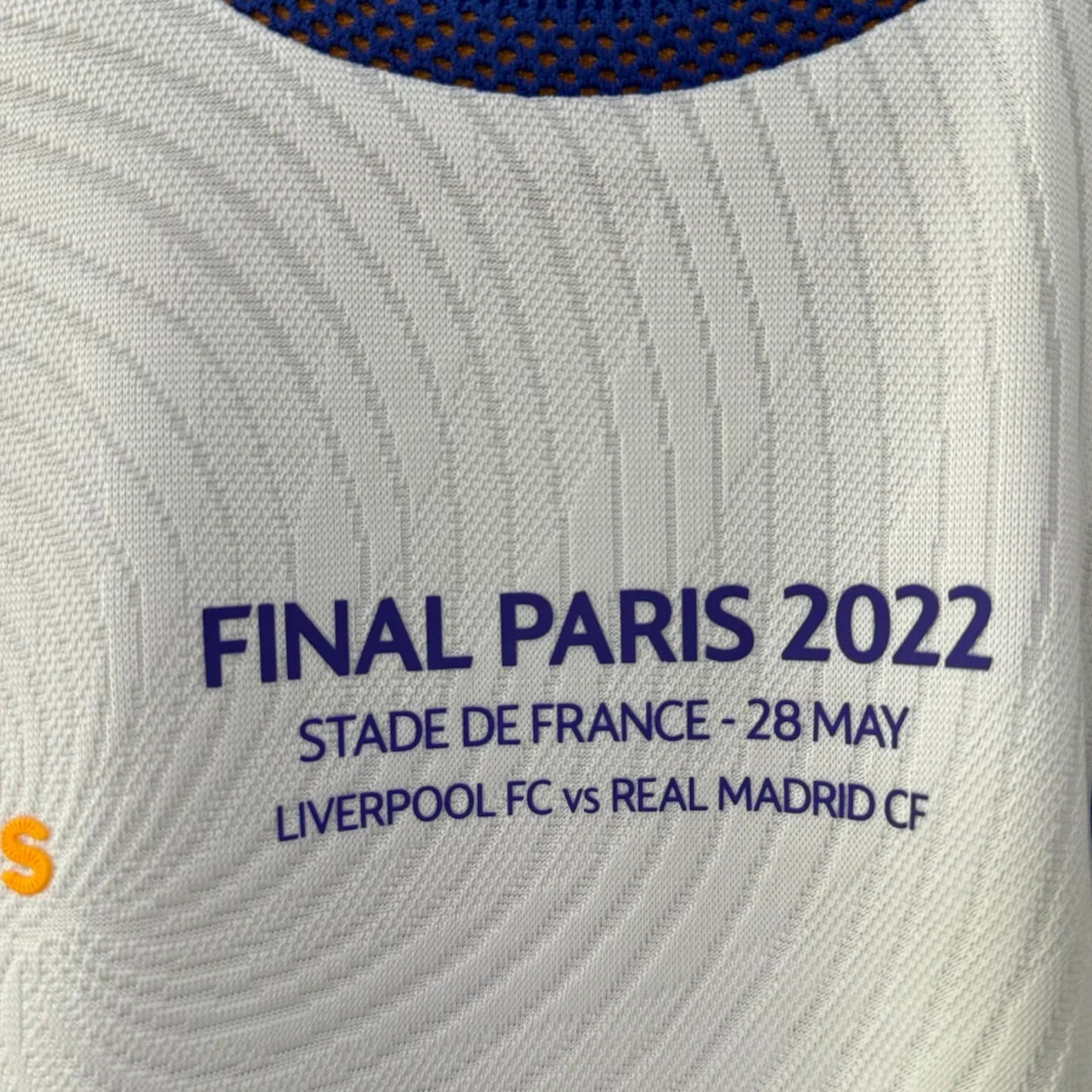 Maillot Real Madrid 21-22 Finale Ligue des Champions